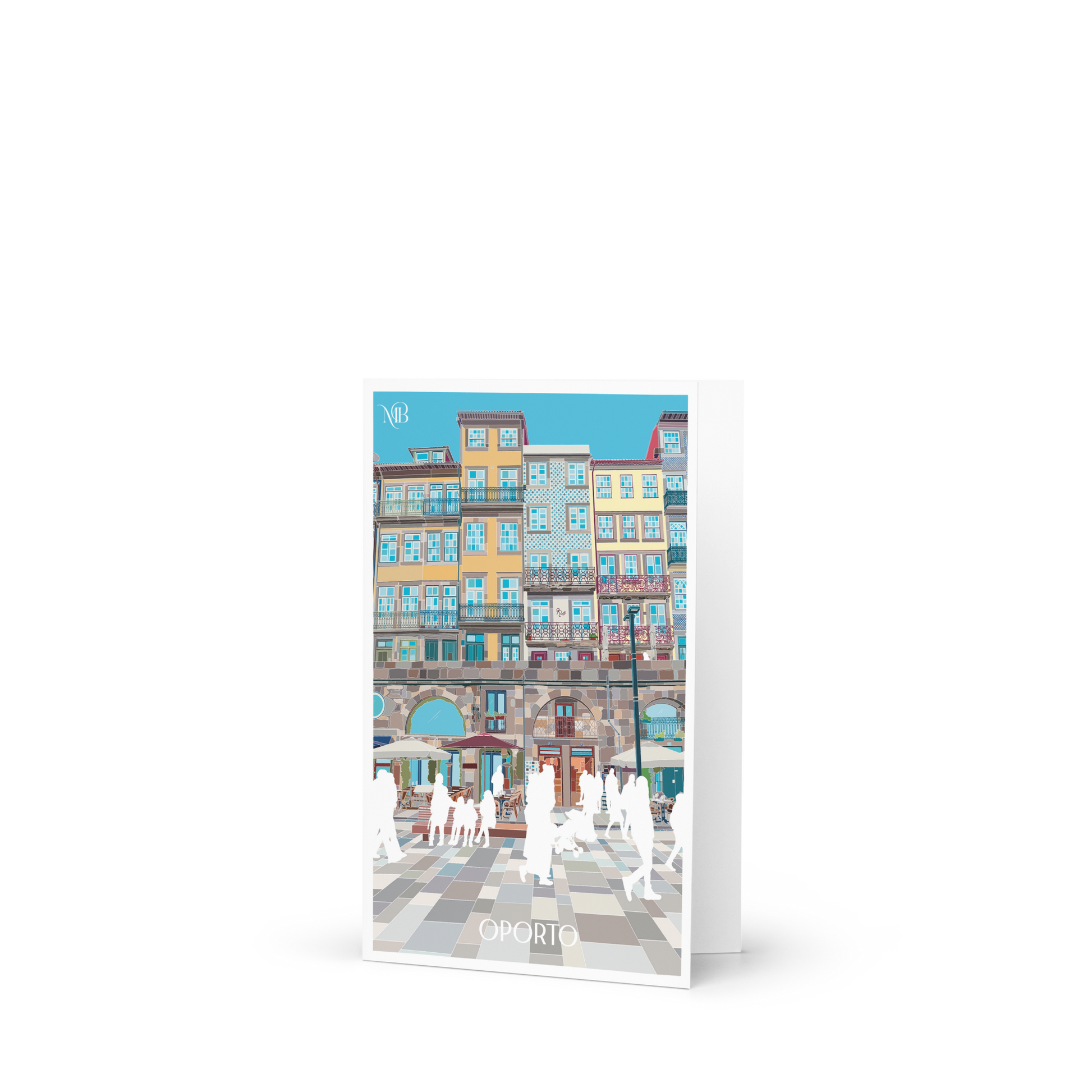 TARJETA ILUSTRADA DE OPORTO-PORTUGAL MARBENAVENTE