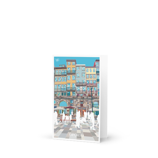 TARJETA ILUSTRADA DE OPORTO-PORTUGAL MARBENAVENTE