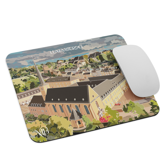 MOUSE PAD CON ILUSTRACIÓN DE LUXEMBURGO-GRAN DUCADO POR MARBENAVENTE