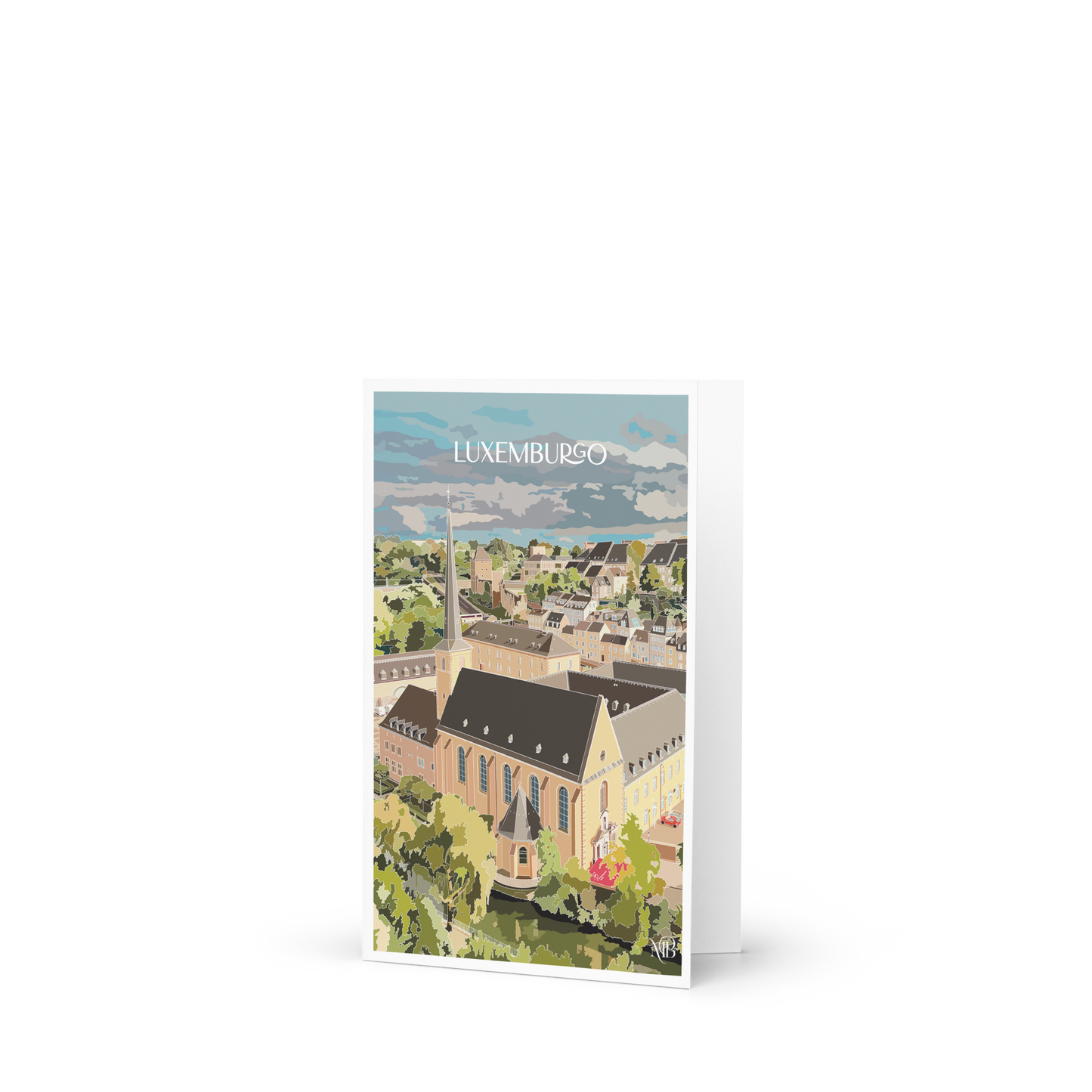 TARJETA ILUSTRADA DE LUXEMBURGO-GRAN DUCADO MARBENAVENTE