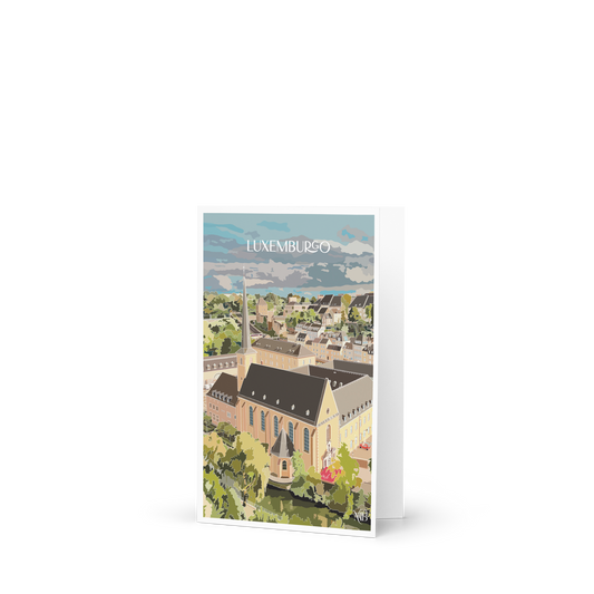 TARJETA ILUSTRADA DE LUXEMBURGO-GRAN DUCADO MARBENAVENTE