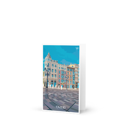 TARJETA ILUSTRADA DE OVIEDO-ASTURIAS POR MARBENAVENTE