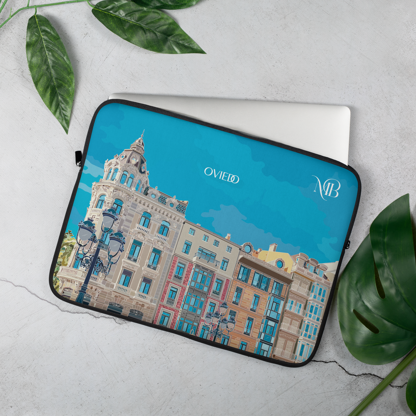 FUNDA PARA PORTÁTIL 15"OVIEDO - PARTE FRONTAL