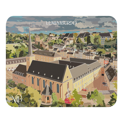 MOUSE PAD CON ILUSTRACIÓN DE LUXEMBURGO-GRAN DUCADO POR MARBENAVENTE