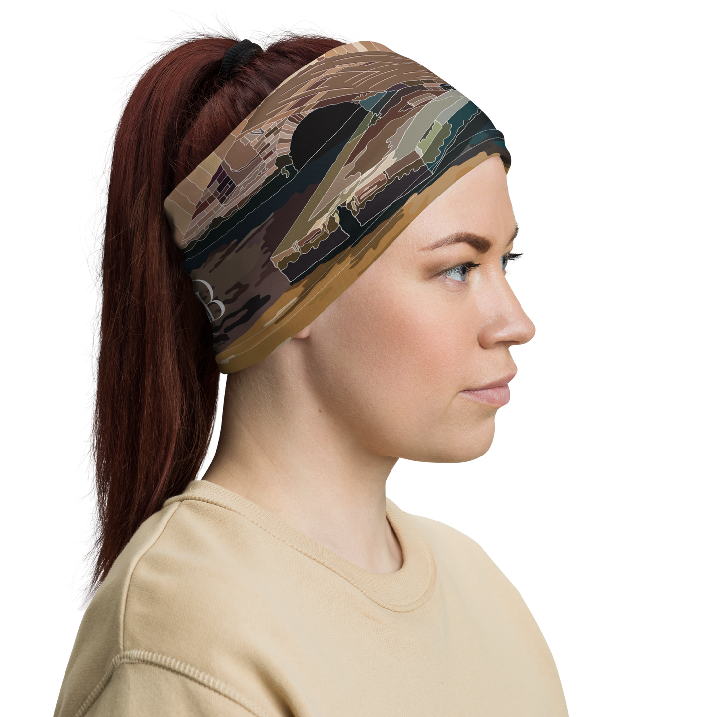 BRAGA DE CUELLO ILUSTRADA DE BRUGGE - BRUJAS - BELGICA POR MARBENAVENTE