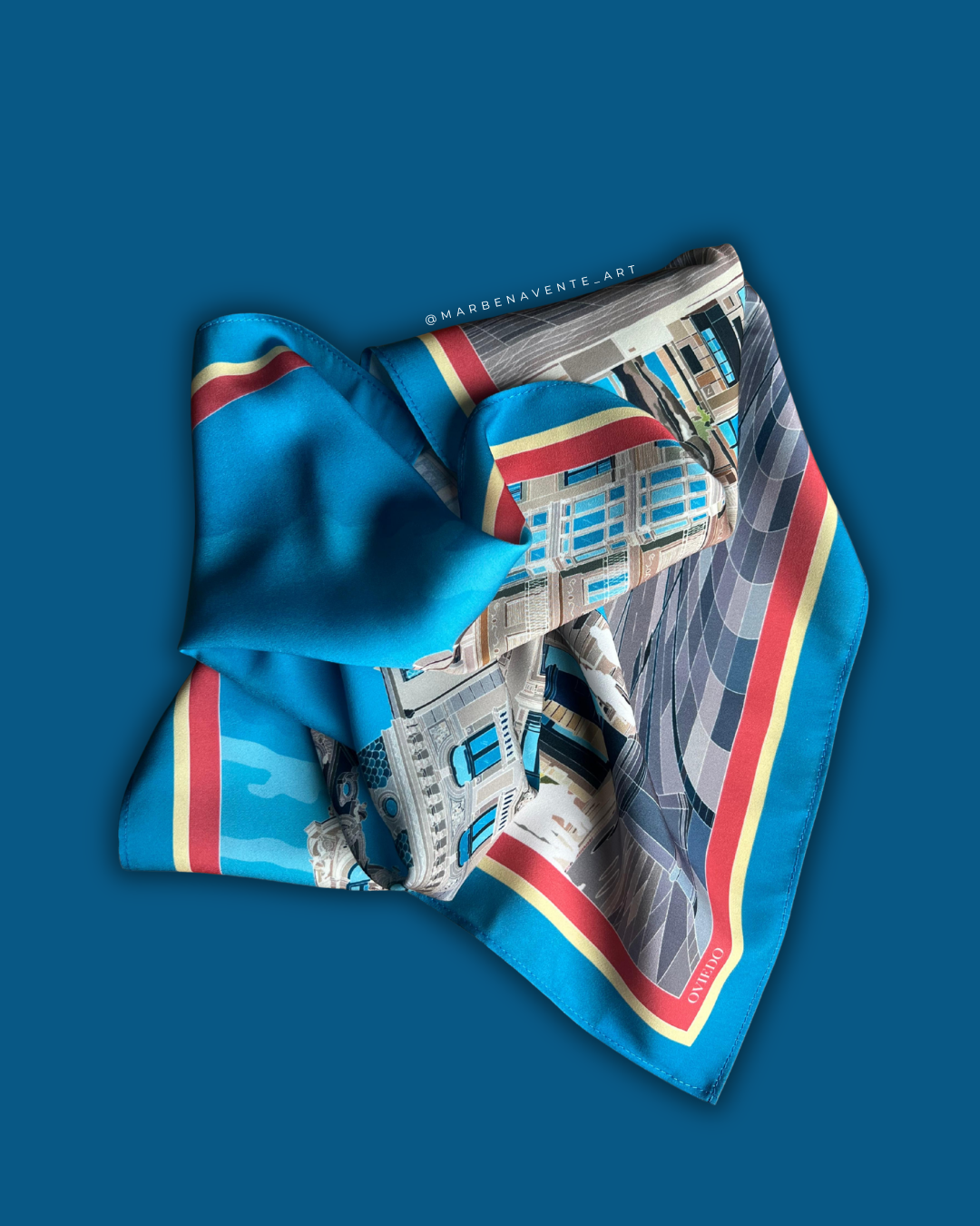 PAÑUELO ILUSTRADO OVIEDO