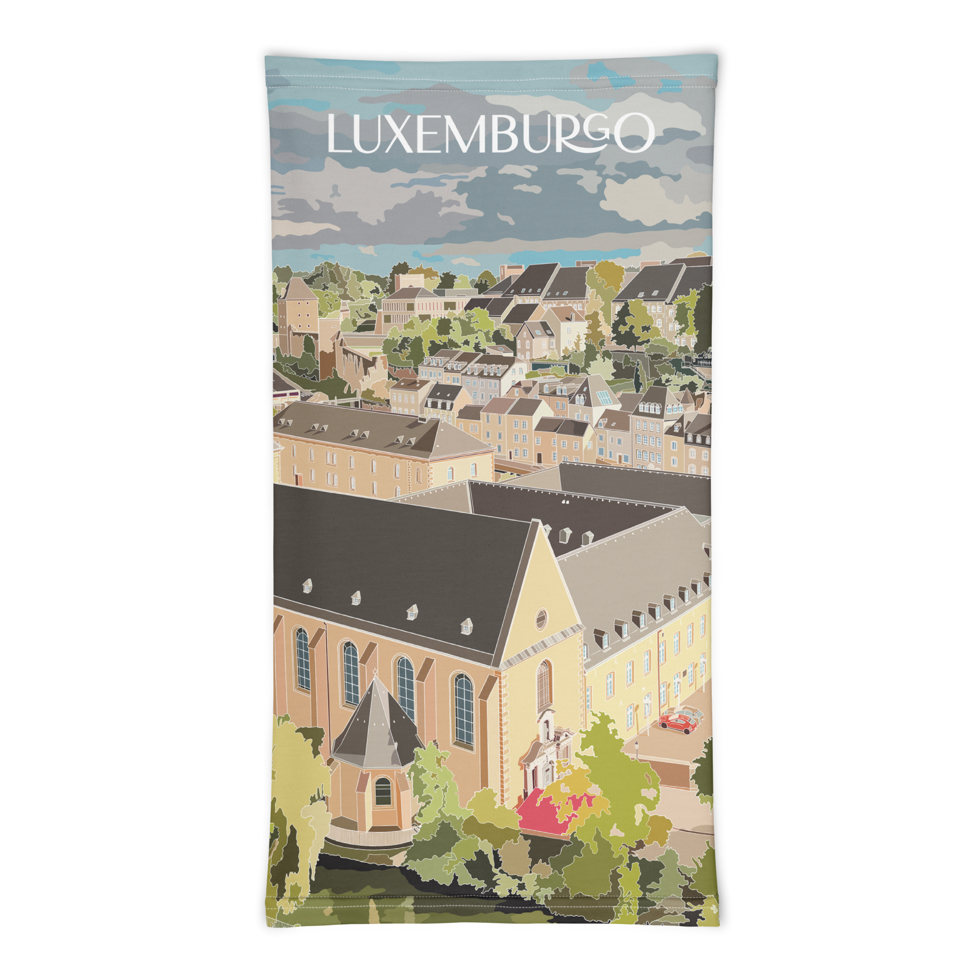 BRADA DE CUELLO ILUSTRADA - LUXEMBURGO