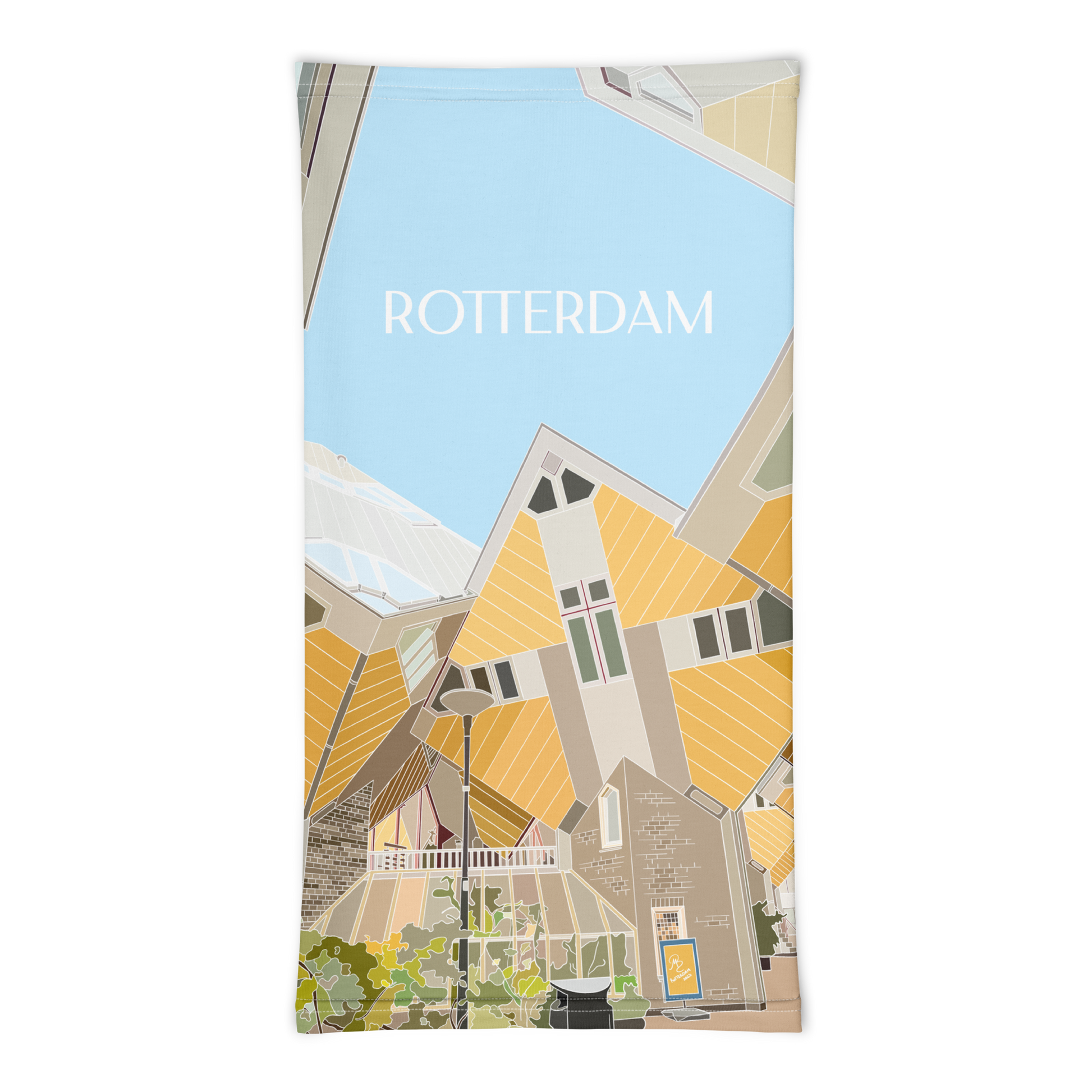 BRAGA DE CUELLO ILUSTRADA DE ROTTERDAM-PAISES BAJOS POR MARBENAVENTE