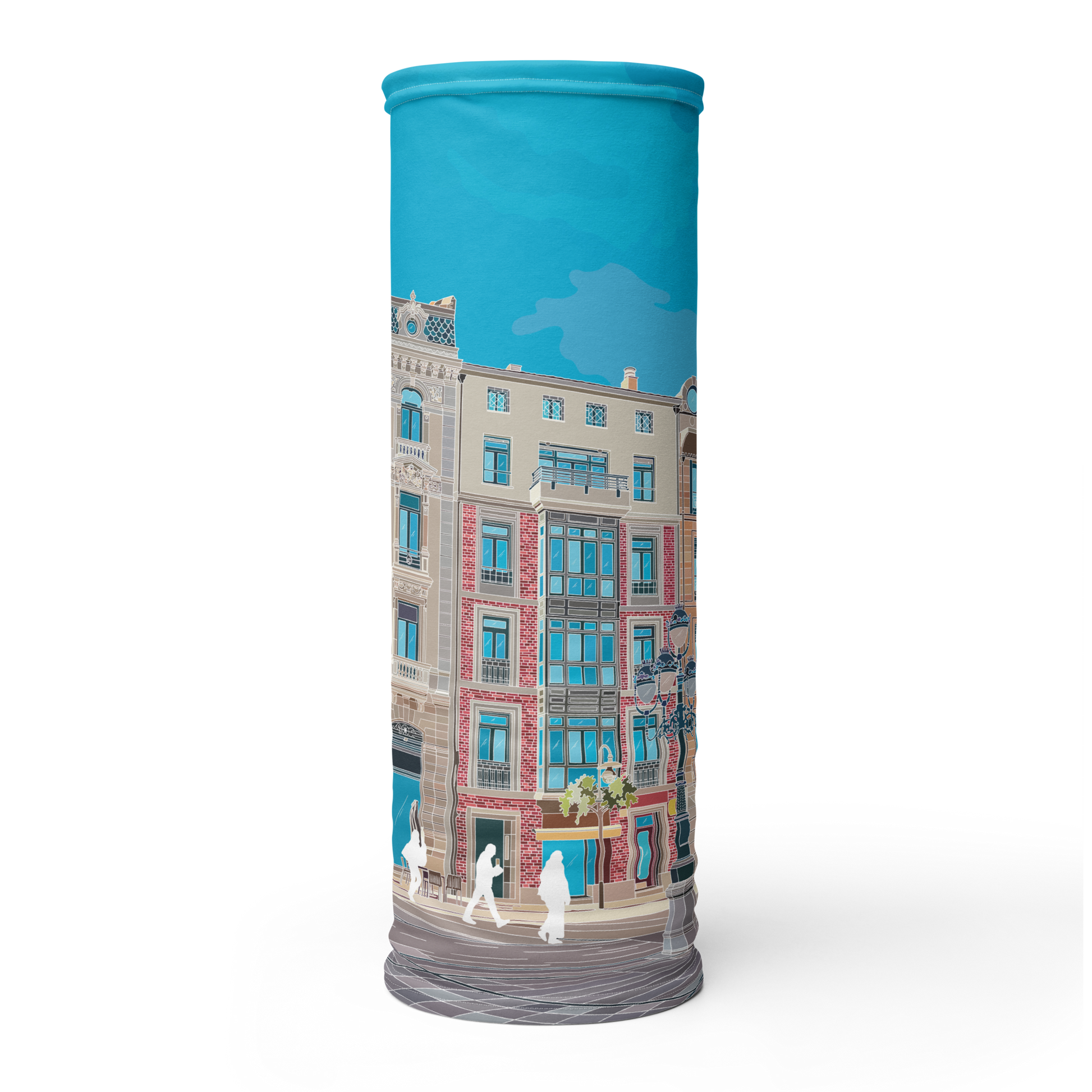 BRADA DE CUELLO ILUSTRADA - OVIEDO