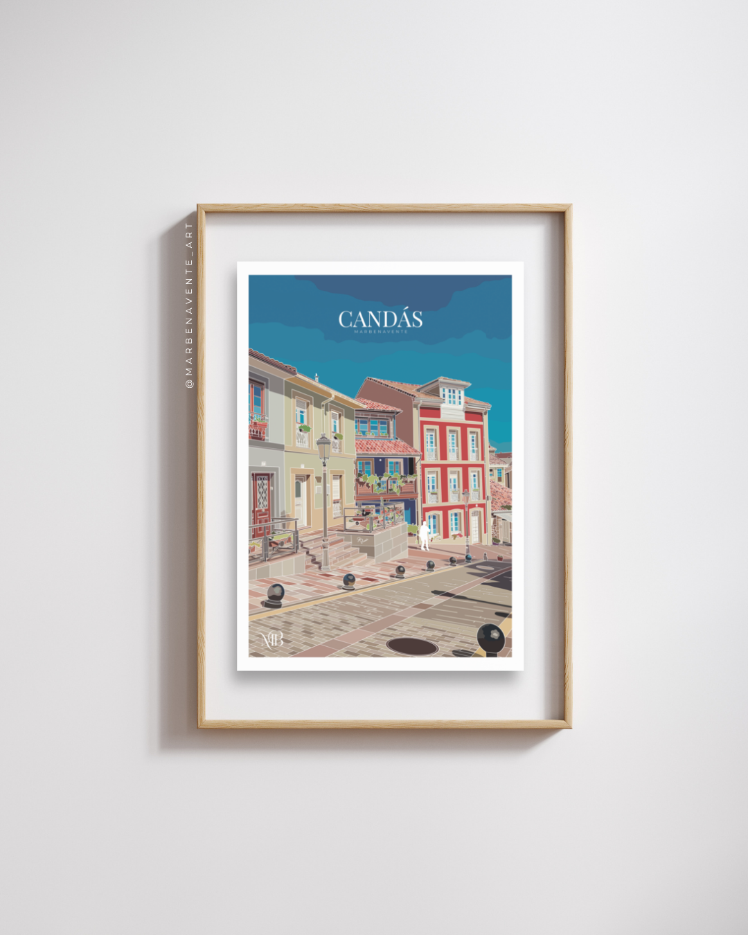 ILUSTRACION DE CANDÁS DIBUJADA POR MARBENAVENTE - CALLE ENRIQUE ALAU FLORES