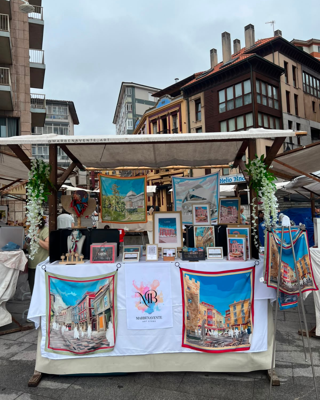 STAND MARBENAVENTE EN MERCADO DE CANDAS 2026