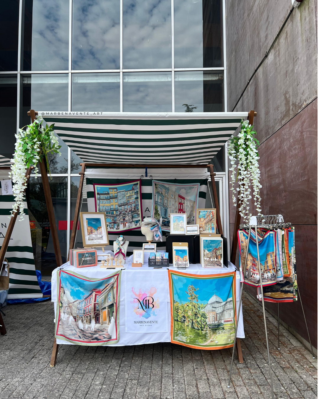 STAND MARBENAVENTE EN FERIA DE SAN ANTONIO, GIJON 2026