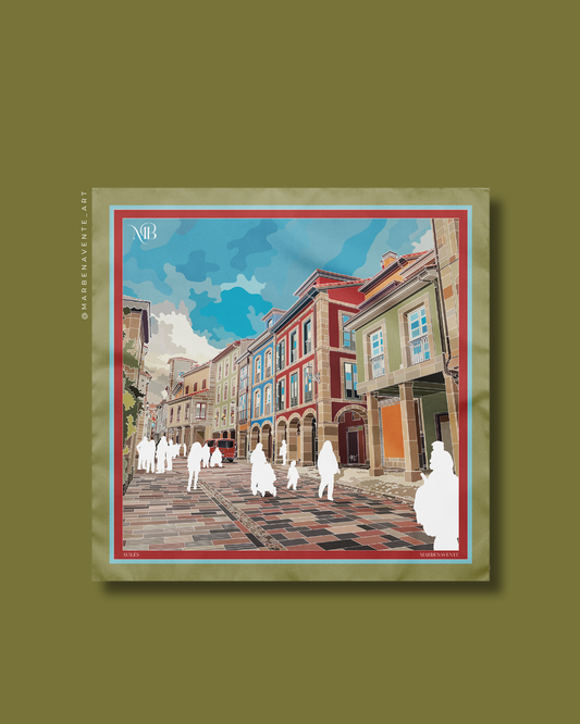 PAÑUELO ILUSTRADO AVILES