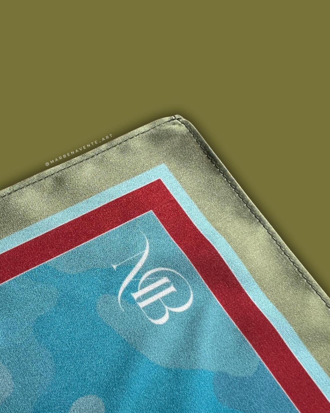 DETALLE DE PAÑUELO ILUSTRADO AVILES