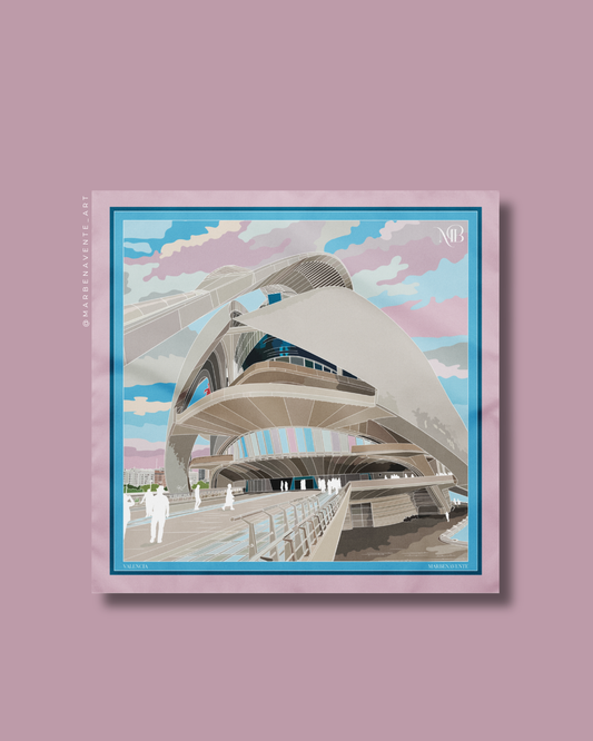 PAÑUELO ILUSTRACIÓN VALENCIA DE MARBENAVENTE