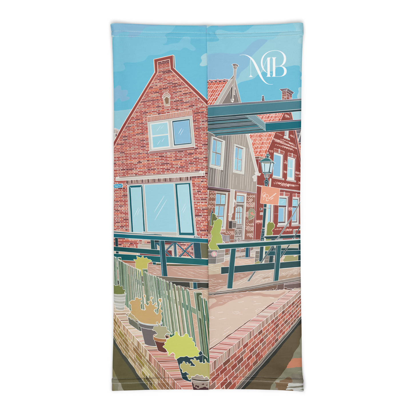 BRADA DE CUELLO ILUSTRADA PARTE TRASERA - VOLENDAM