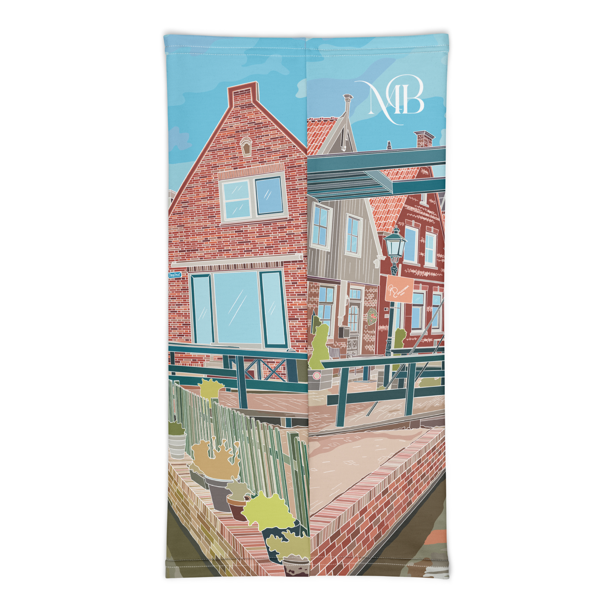 BRADA DE CUELLO ILUSTRADA PARTE TRASERA - VOLENDAM