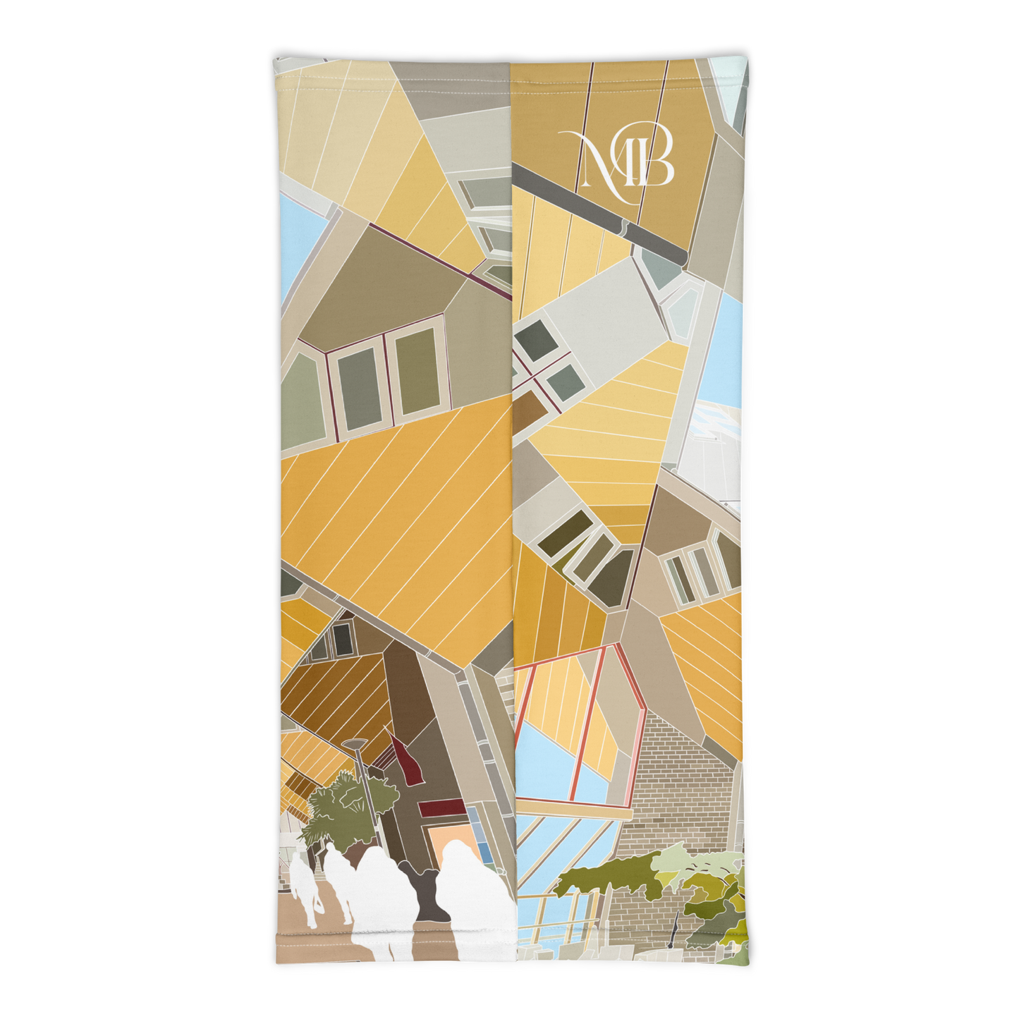 BRAGA DE CUELLO ILUSTRADA DE ROTTERDAM-PAISES BAJOS POR MARBENAVENTE