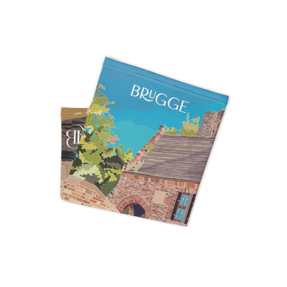 BRAGA DE CUELLO ILUSTRADA DE BRUGGE - BRUJAS - BELGICA POR MARBENAVENTE