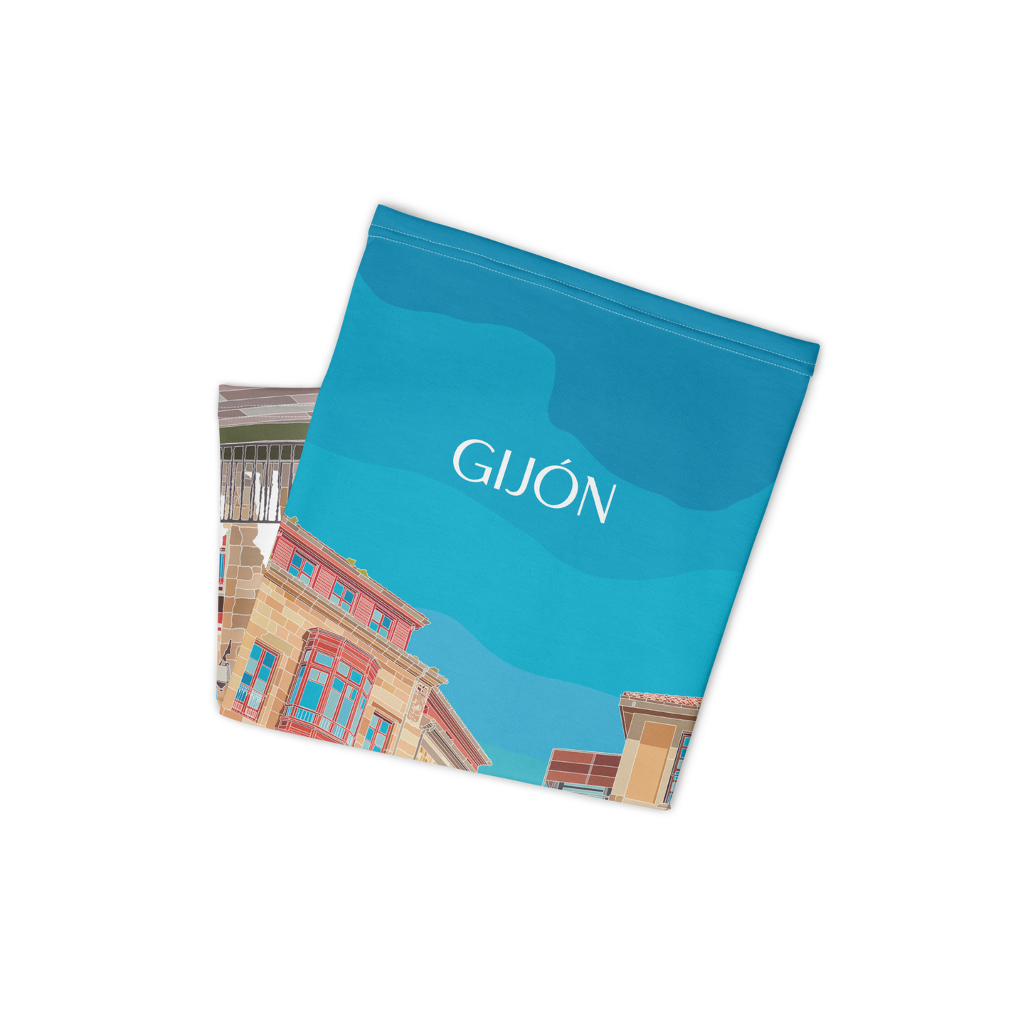 BRAGA DE CUELLO ILUSTRADA DE GIJON - ASTURIAS POR MARBENAVENTE