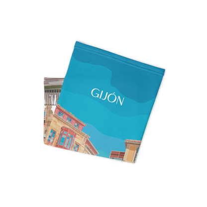 BRAGA DE CUELLO ILUSTRADA DE GIJON - ASTURIAS POR MARBENAVENTE