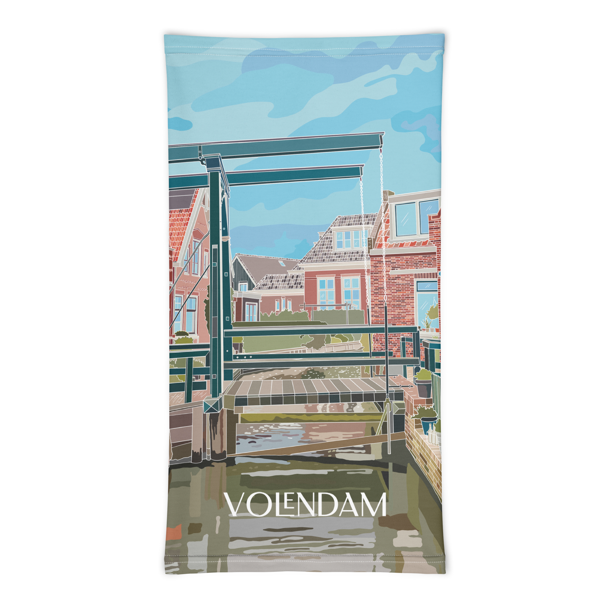 BRADA DE CUELLO ILUSTRADA PARTE FRONTAL - VOLENDAM