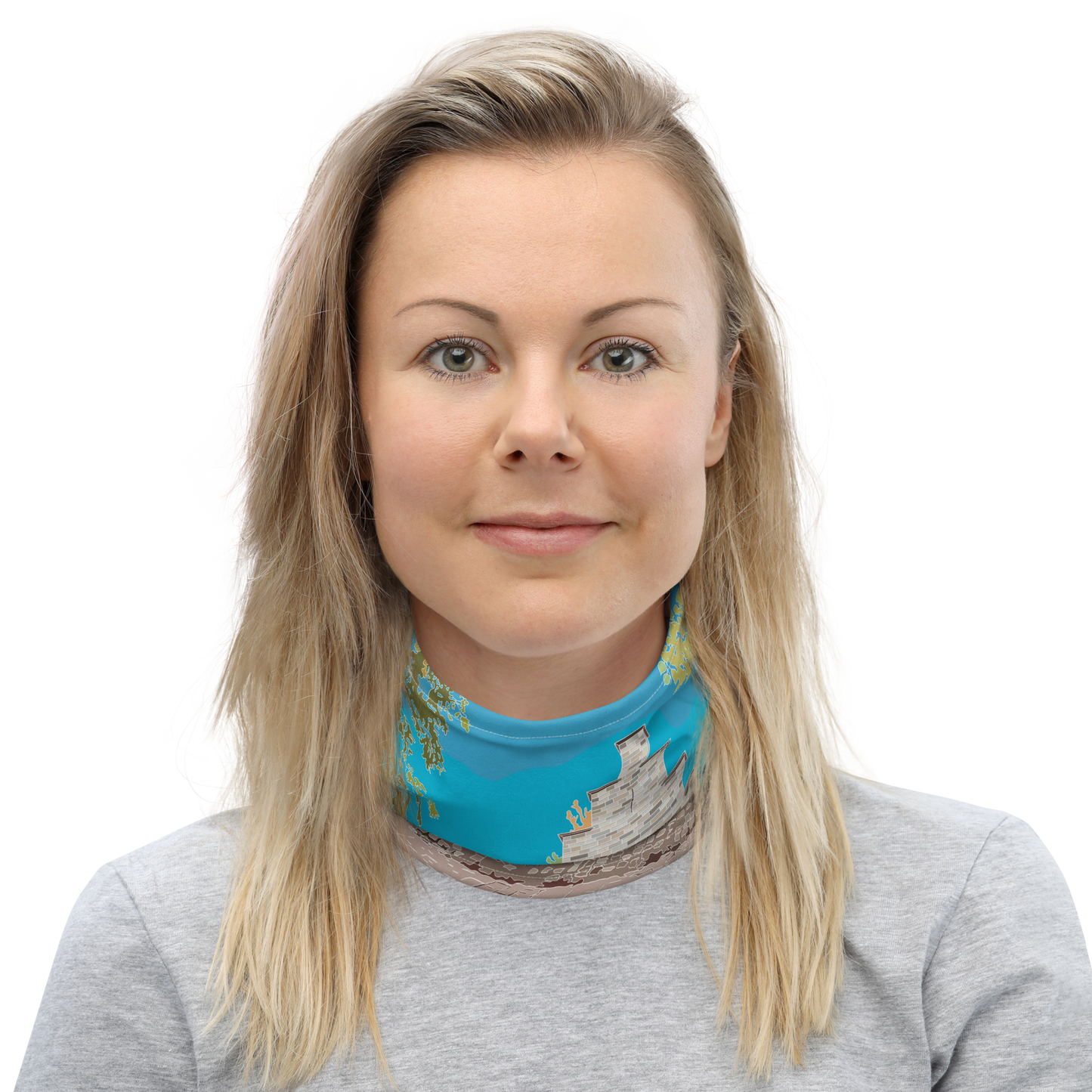 BRAGA DE CUELLO ILUSTRADA DE BRUGGE - BRUJAS - BELGICA POR MARBENAVENTE