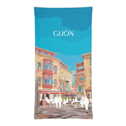 BRAGA DE CUELLO ILUSTRADA DE GIJON - ASTURIAS POR MARBENAVENTE