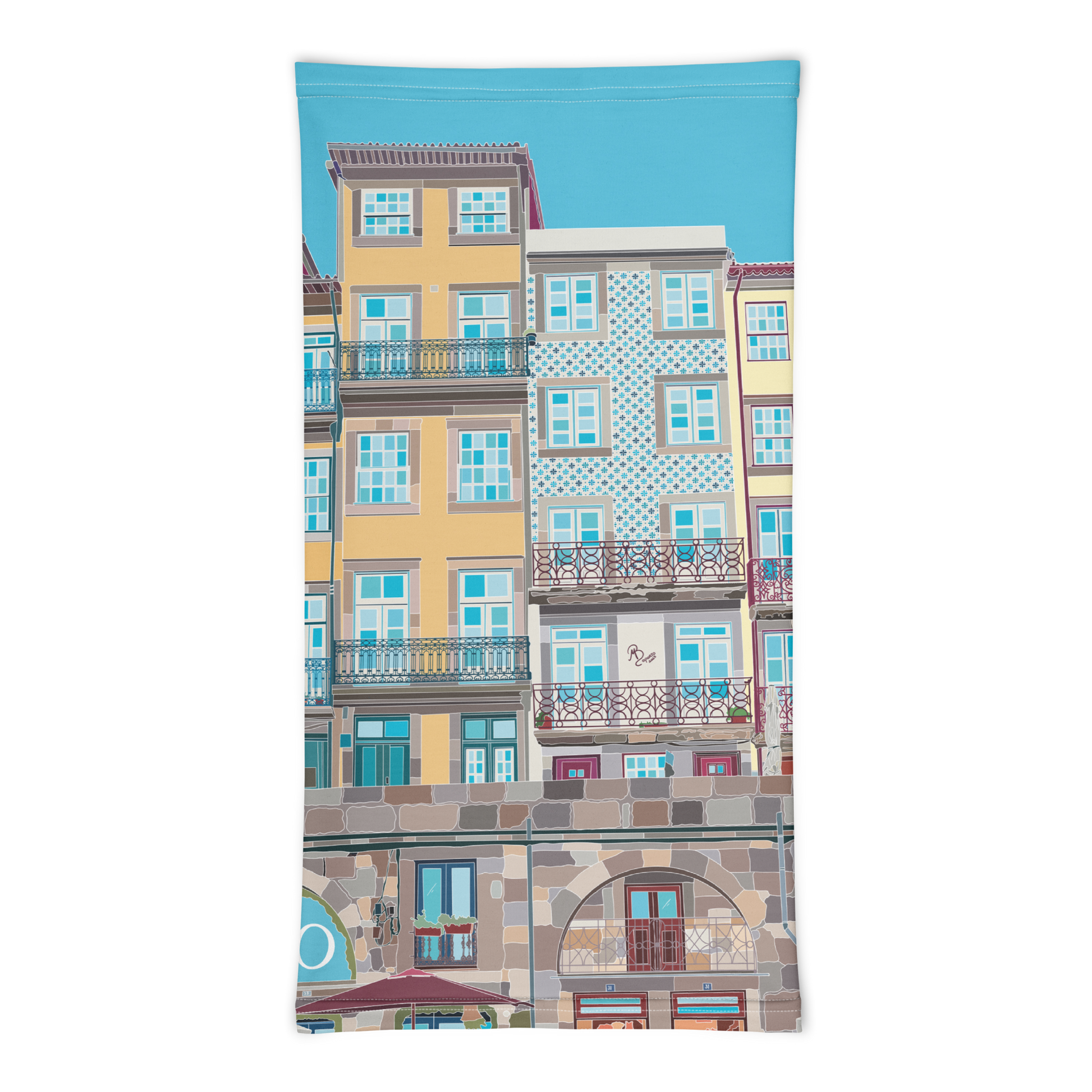 BRAGA DE CUELLO ILUSTRADA DE OPORTO - PORTUGAL POR MARBENAVENTE