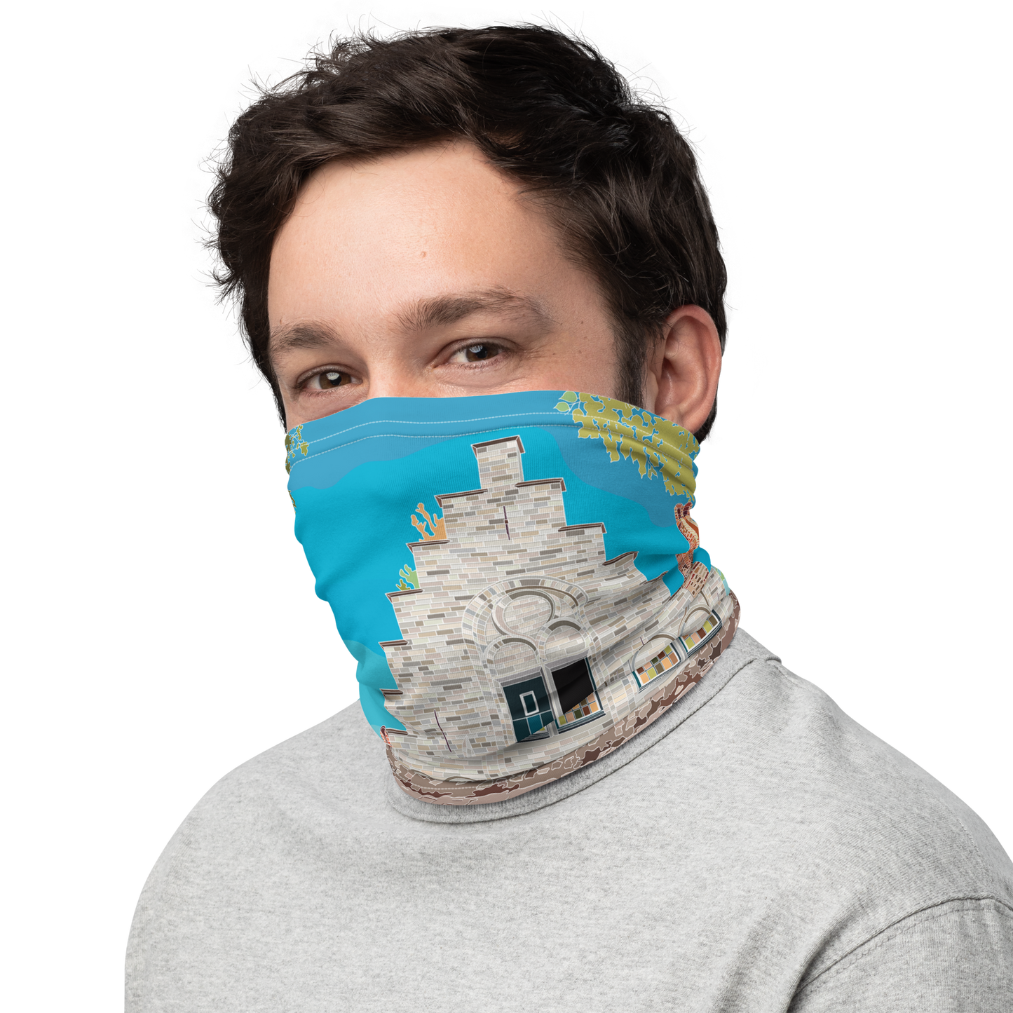 BRAGA DE CUELLO ILUSTRADA DE BRUGGE - BRUJAS - BELGICA POR MARBENAVENTE