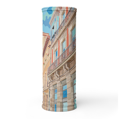 PAÑUELO TUBULAR  - ILUSTRACIÓN OVIEDO RELOJ - MARBENAVENTE