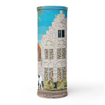 BRAGA DE CUELLO ILUSTRADA DE BRUGGE - BRUJAS - BELGICA POR MARBENAVENTE