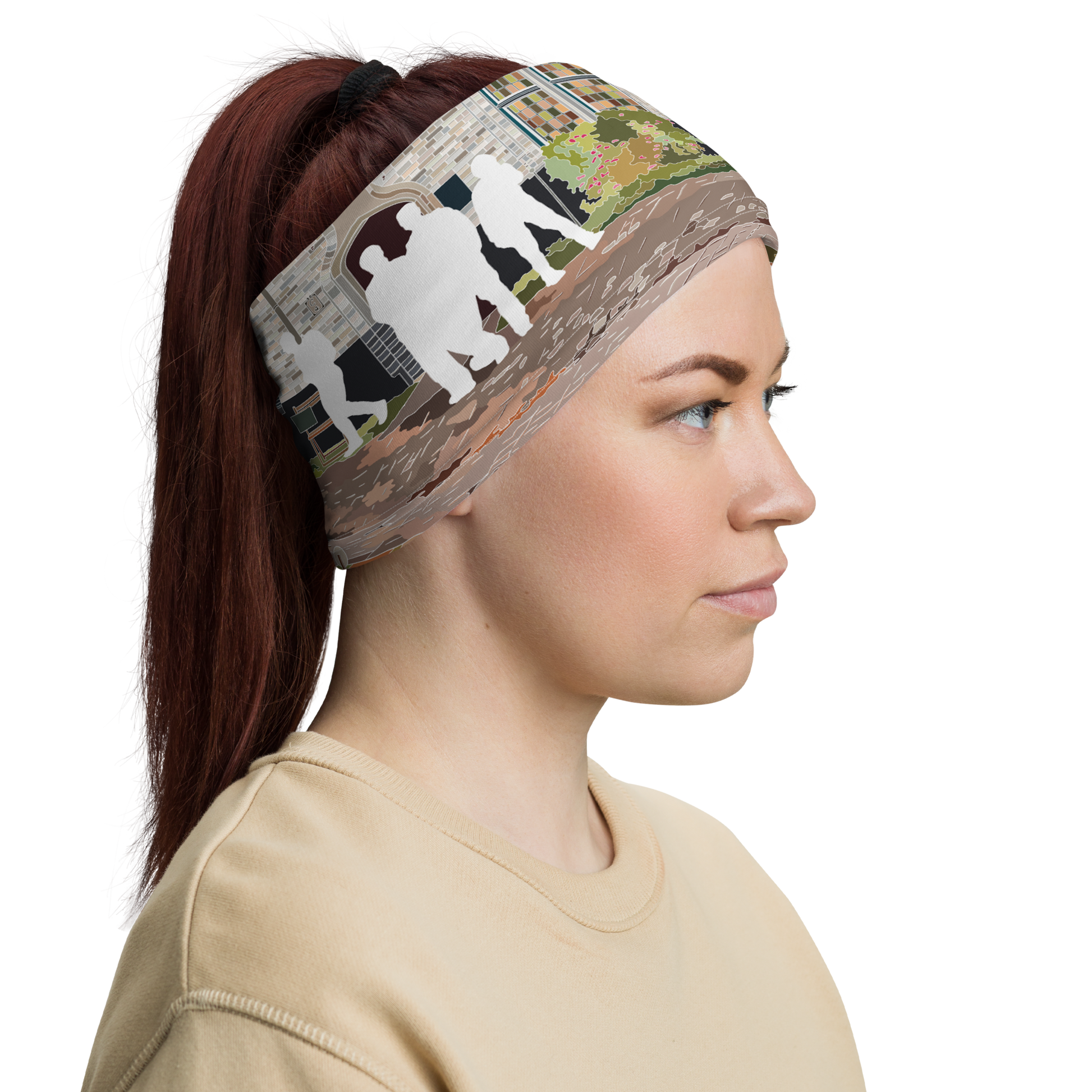 BRAGA DE CUELLO ILUSTRADA DE BRUGGE - BRUJAS - BELGICA POR MARBENAVENTE