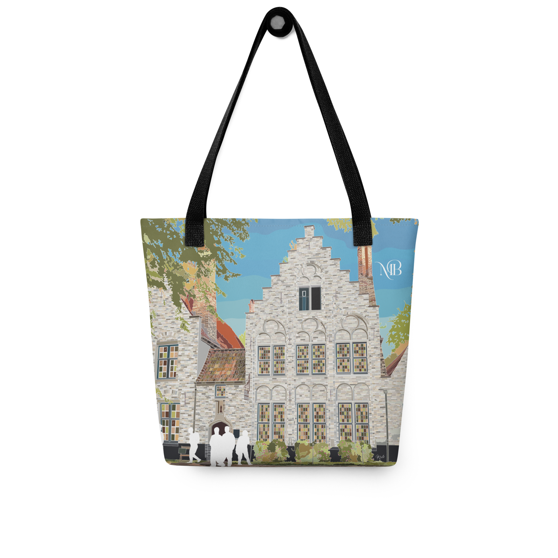 ATRÁS - TOTE BAG CON ILUSTRACIÓN DE BRUGGE MARBENAVENTE