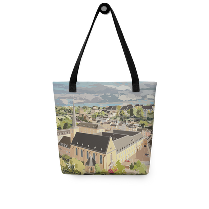 ATRÁS - TOTE BAG CON ILUSTRACIÓN DE LUXEMBURGO-GRAN DUCADO DE MARBENAVENTE