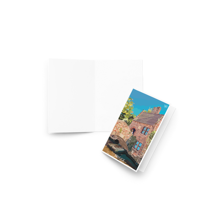 TARJETA ILUSTRADA DE BRUGGE-BRUJAS POR MARBENAVENTE