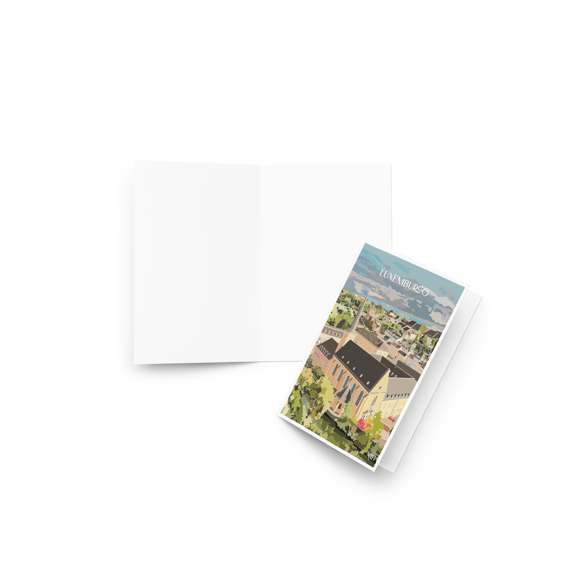 TARJETA ILUSTRADA DE LUXEMBURGO-GRAN DUCADO MARBENAVENTE