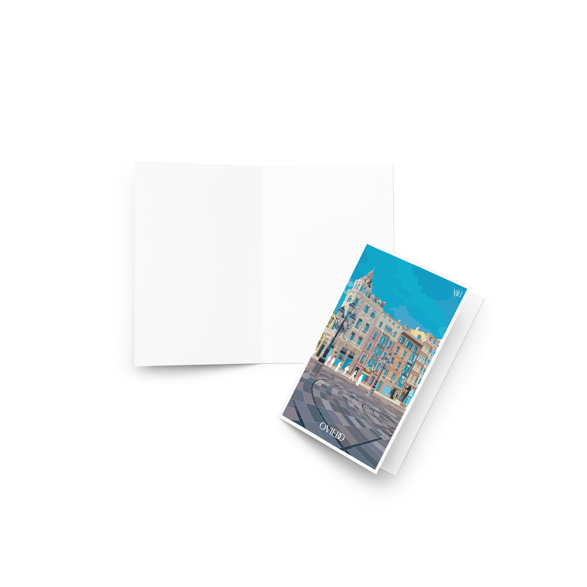 TARJETA ILUSTRADA DE OVIEDO-ASTURIAS POR MARBENAVENTE