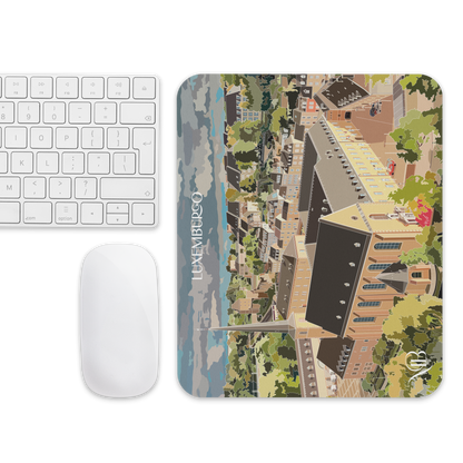 MOUSE PAD CON ILUSTRACIÓN DE LUXEMBURGO-GRAN DUCADO POR MARBENAVENTE